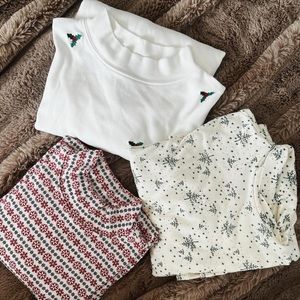 Set of 3 Festive Long Sleeves (SIZE M)
